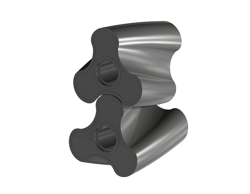 麻豆免费版免费下载全橡胶包覆螺旋转子